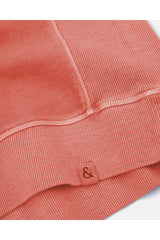 Rosa ausgewaschener Pullover Shrimp Sweatshirt Colours&Sons 