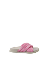 Schuhe Slipper mit Retro-Print Party Punch Pink Dessin Schuhe YAYA 