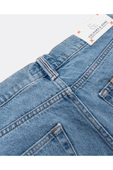Shorts Blaue Jeansshorts Washed Blue Shorts Colours&Sons 