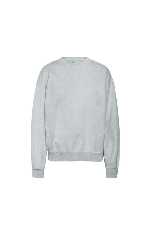 Sweatshirt Organic Oversized Crew Faded Grey Sweatshirt Colorful Standard 