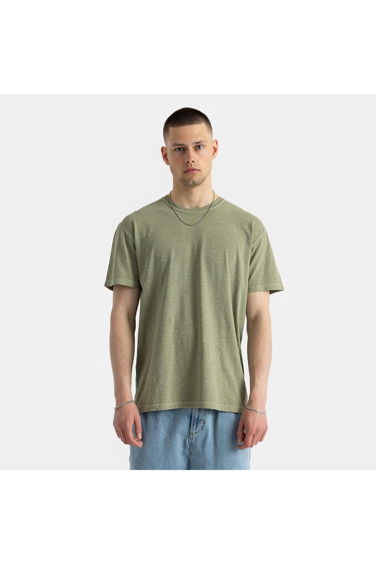 T-Shirt Lockeres, grünes T-Shirt Lightgreen T-Shirt RVLT Revolution 