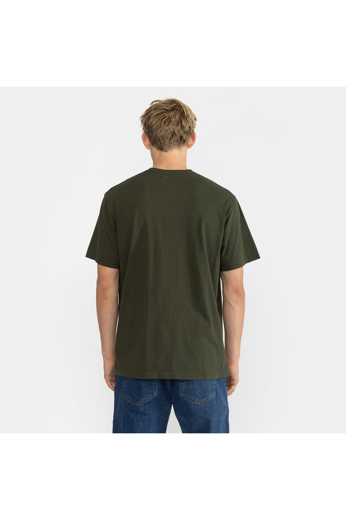 T-Shirt Loose Fit Army T-Shirt RVLT Revolution 