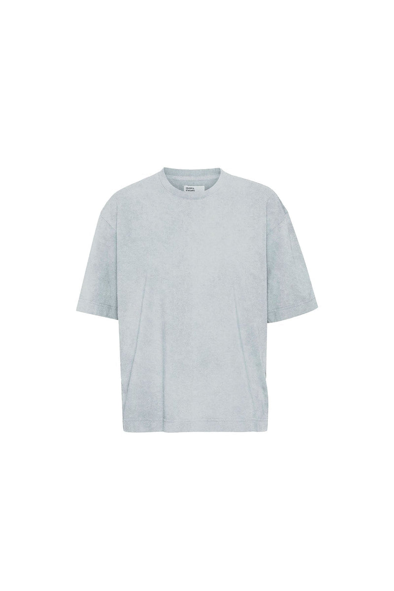T-Shirt Women Oversized Organic T-Shirt Faded Grey T-Shirt Colorful Standard 