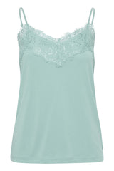Top IHLIKE TO2 Eggshell Blue Top ICHI 